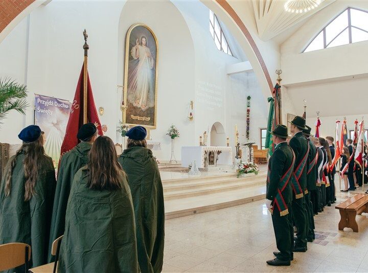 Poświęcenie figury Św. Michała Archanioła