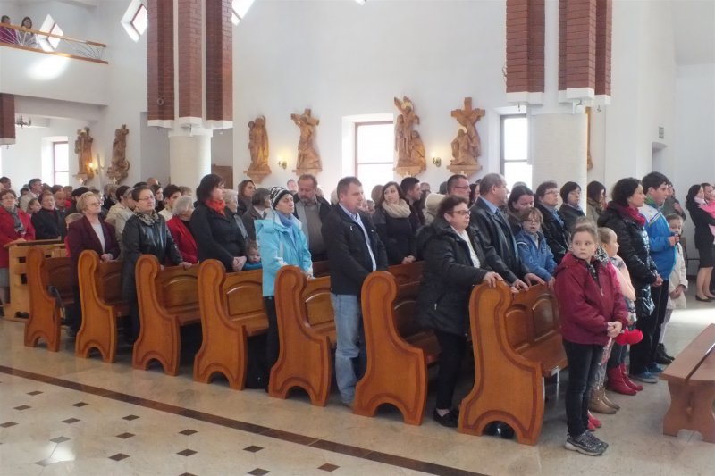 Poświęcenie obejścia kościoła