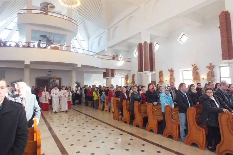 Poświęcenie obejścia kościoła
