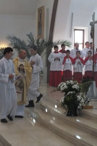 Poświęcenie obejścia kościoła