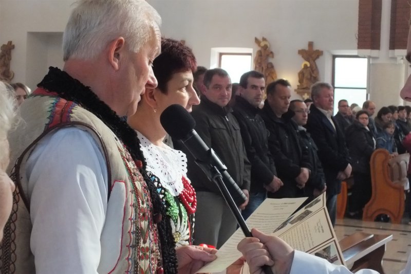 Poświęcenie obejścia kościoła