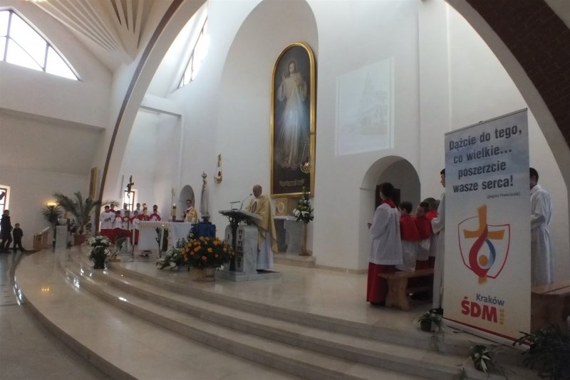 Poświęcenie obejścia kościoła