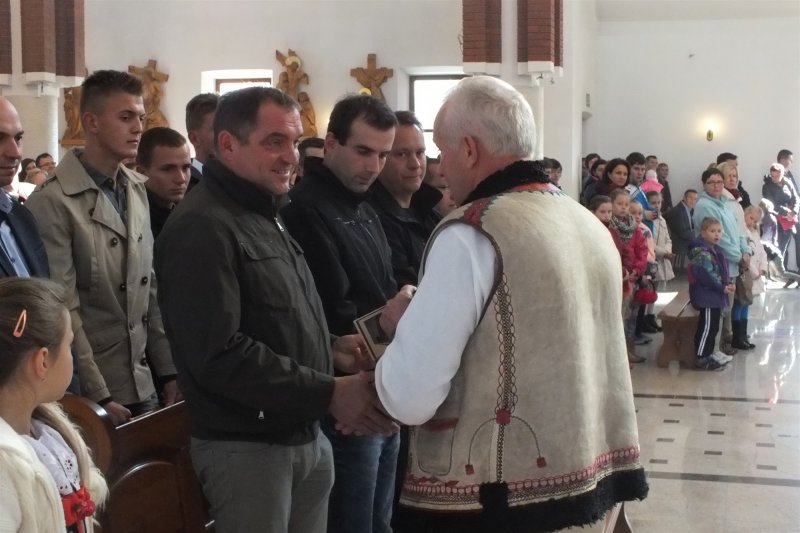 Poświęcenie obejścia kościoła