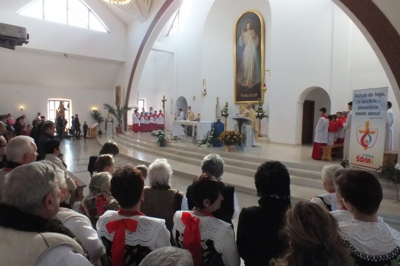 Poświęcenie obejścia kościoła
