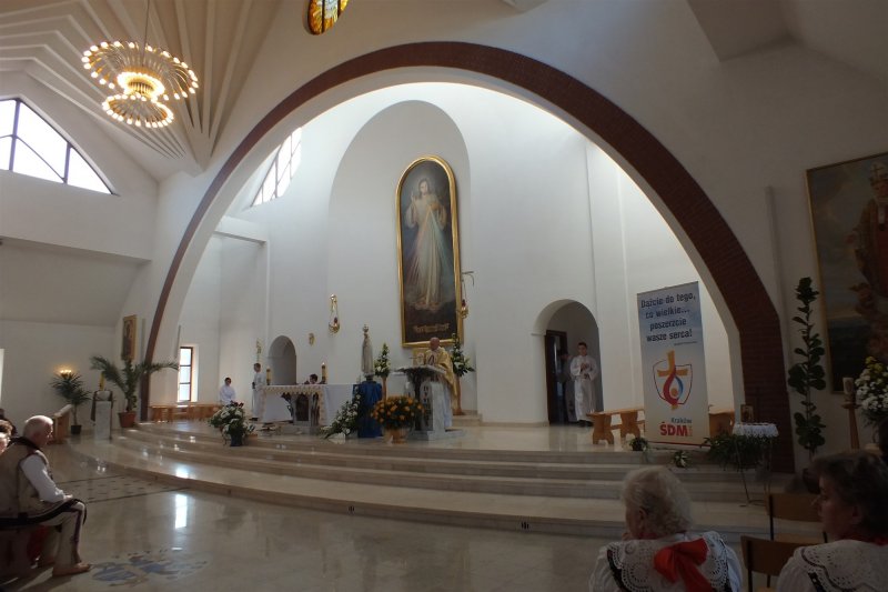 Poświęcenie obejścia kościoła