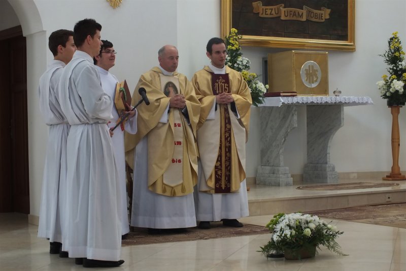 Poświęcenie obejścia kościoła