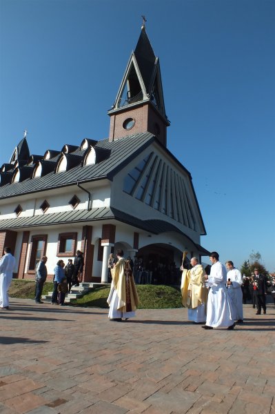 Poświęcenie obejścia kościoła