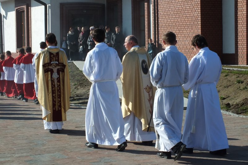 Poświęcenie obejścia kościoła