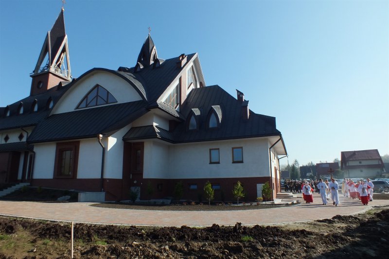 Poświęcenie obejścia kościoła