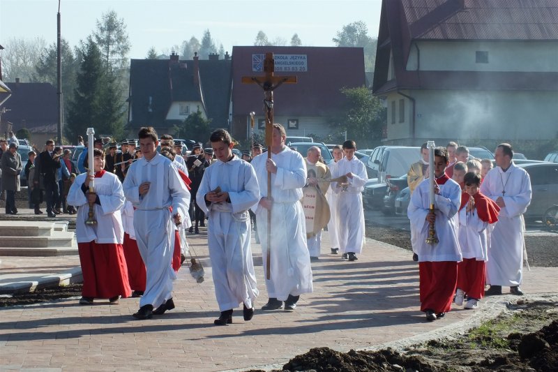 Poświęcenie obejścia kościoła