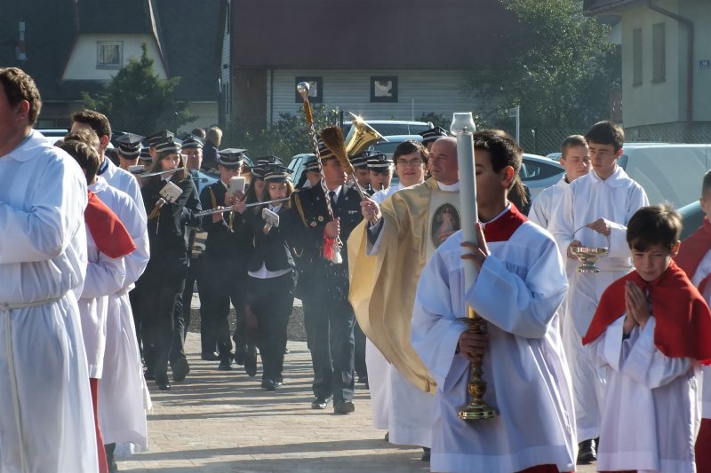 Poświęcenie obejścia kościoła