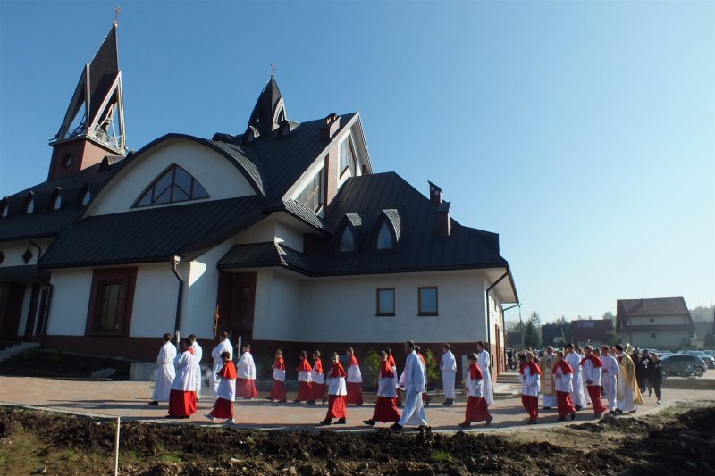 Poświęcenie obejścia kościoła