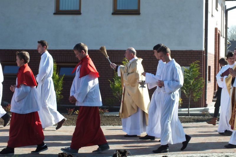 Poświęcenie obejścia kościoła