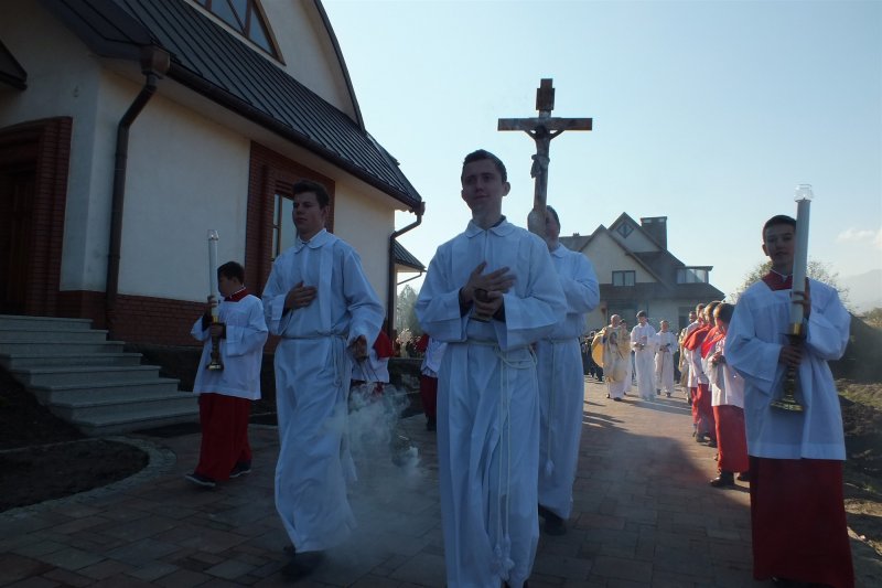 Poświęcenie obejścia kościoła