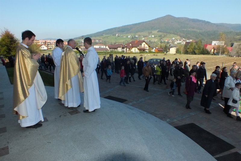 Poświęcenie obejścia kościoła