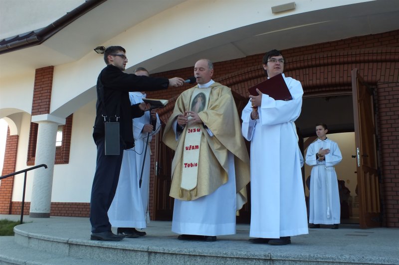 Poświęcenie obejścia kościoła