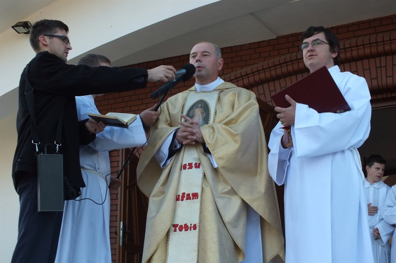 Poświęcenie obejścia kościoła