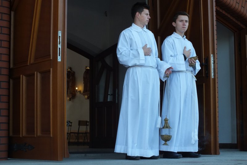 Poświęcenie obejścia kościoła