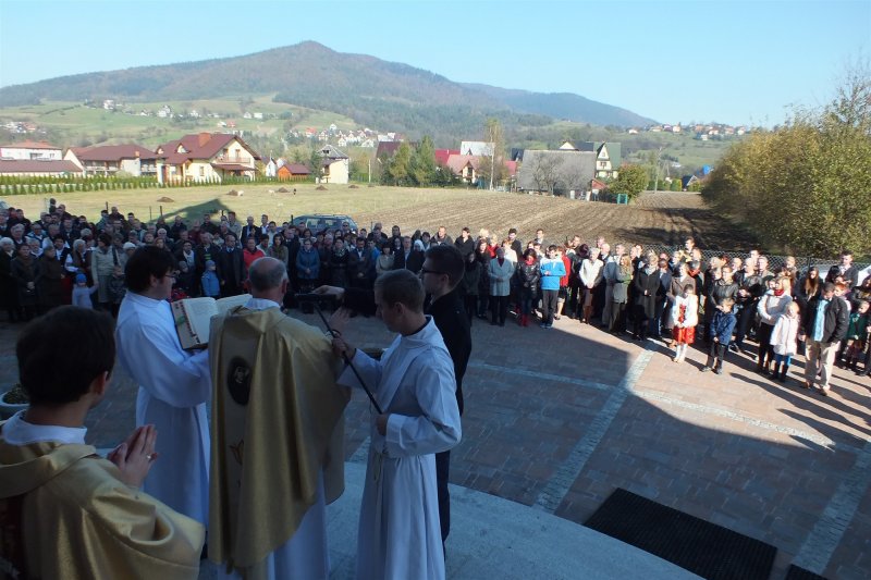 Poświęcenie obejścia kościoła