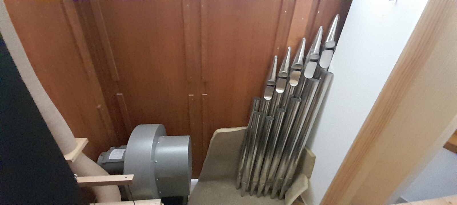 Trwa montaż organów